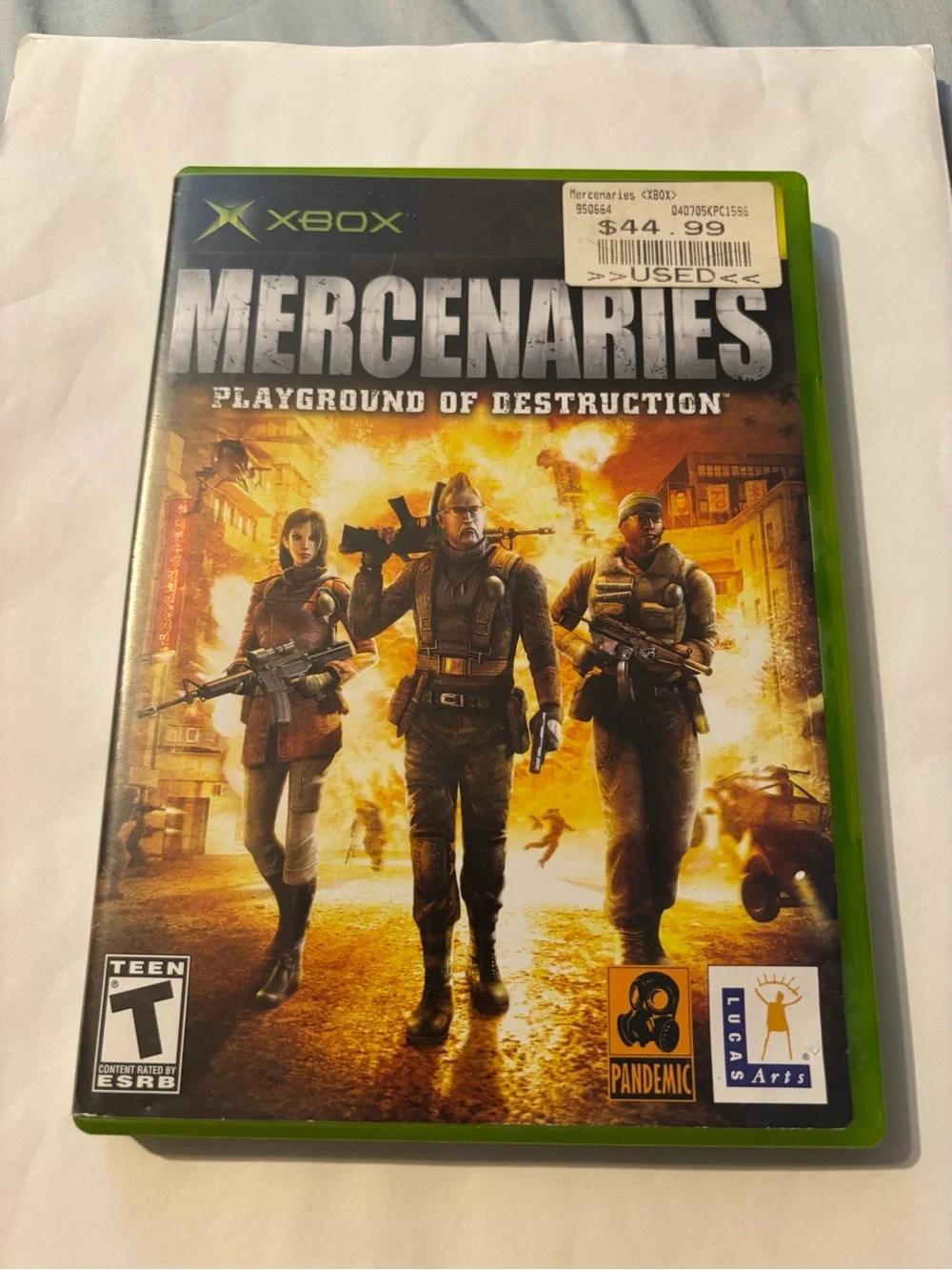 Xbox Mercenaries: Playground of Destruction CIB
